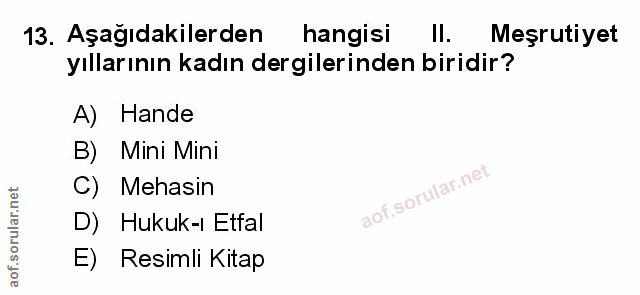 Soru 13