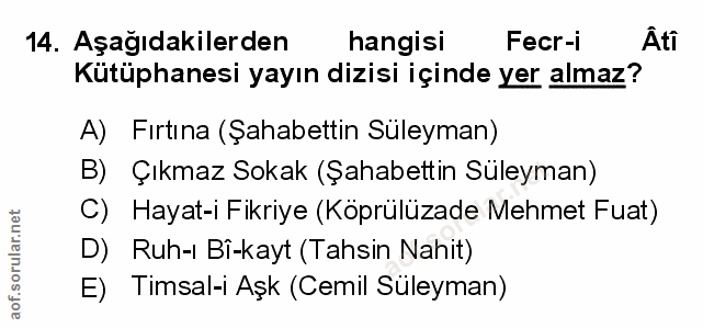 Soru 14