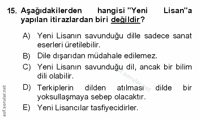 Soru 15