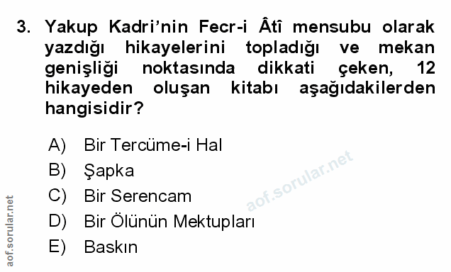Soru 3