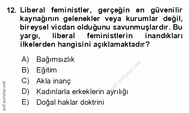 Soru 12