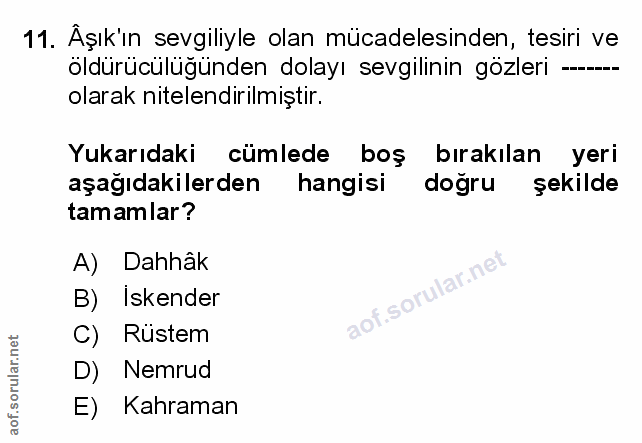 Soru 11