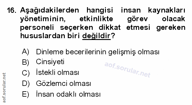 Soru 16