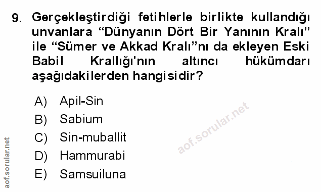Soru 9