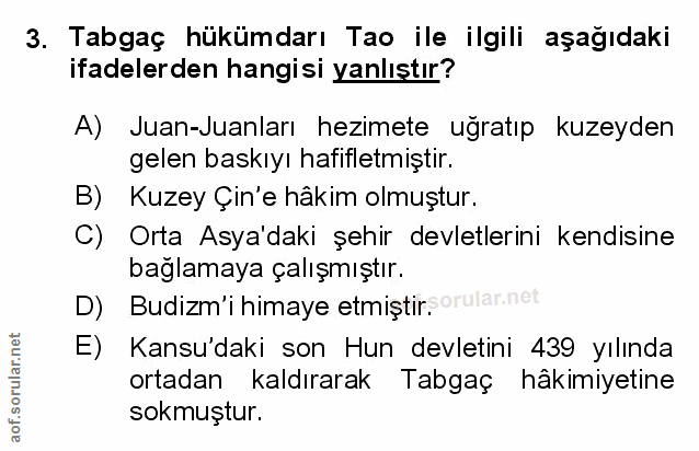 Soru 3