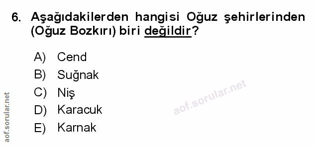 Soru 6