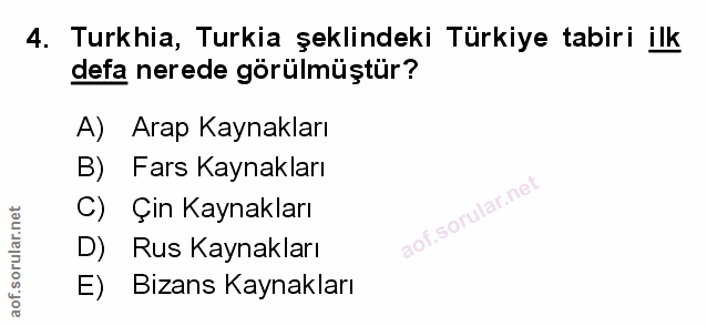 Soru 4