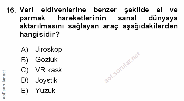 Soru 16