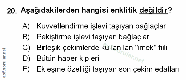 Soru 20