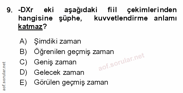 Soru 9