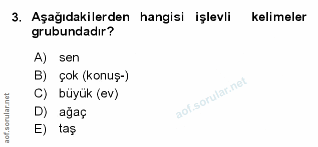 Soru 3