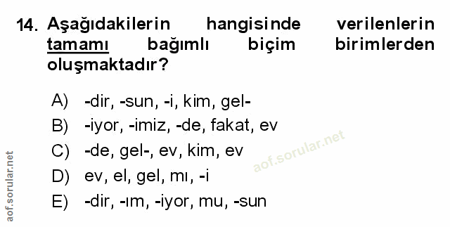 Soru 14