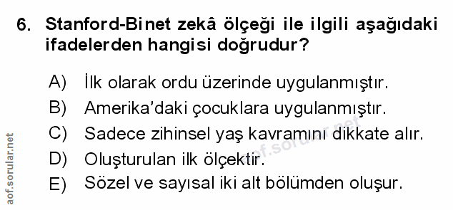 Soru 6