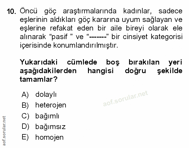 Soru 10
