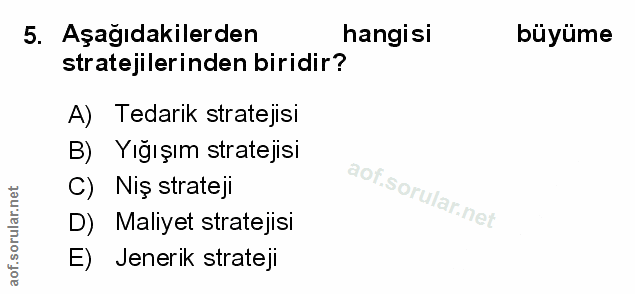Soru 5