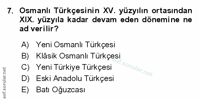 Soru 7