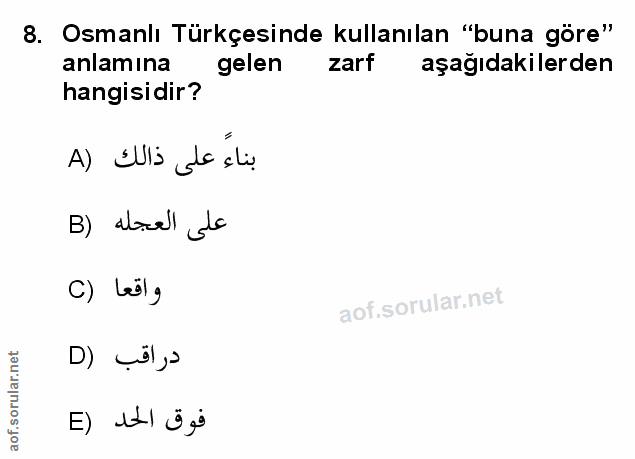 Soru 8
