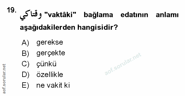 Soru 19