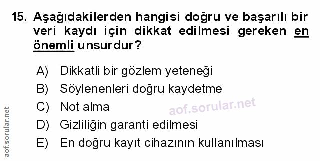 Soru 15