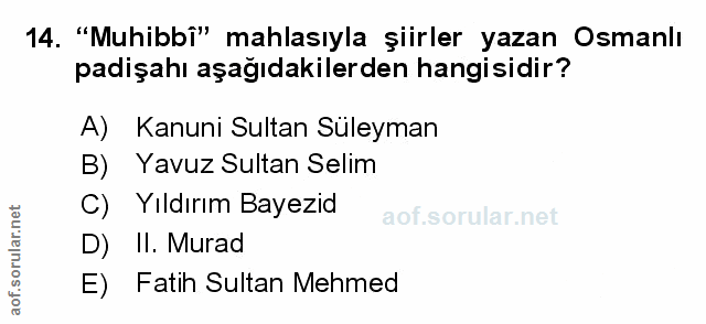 Soru 14