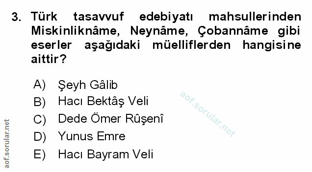 Soru 3