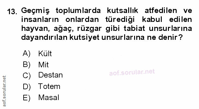 Soru 13