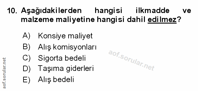 Soru 10