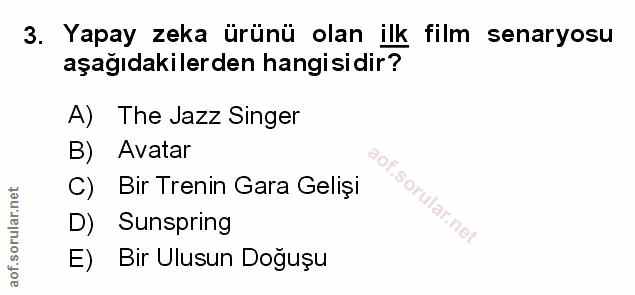 Soru 3