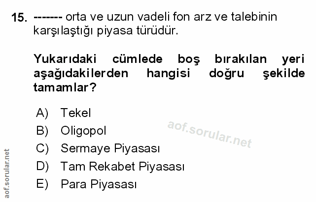 Soru 15