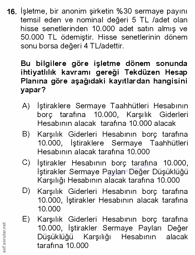 Soru 16