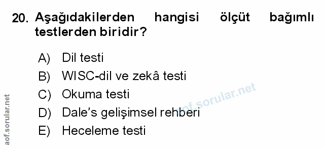 Soru 20