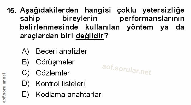 Soru 16