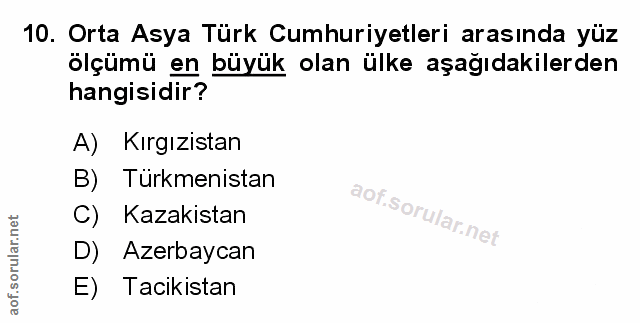 Soru 10