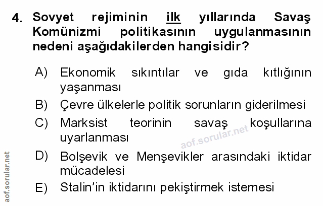 Soru 4