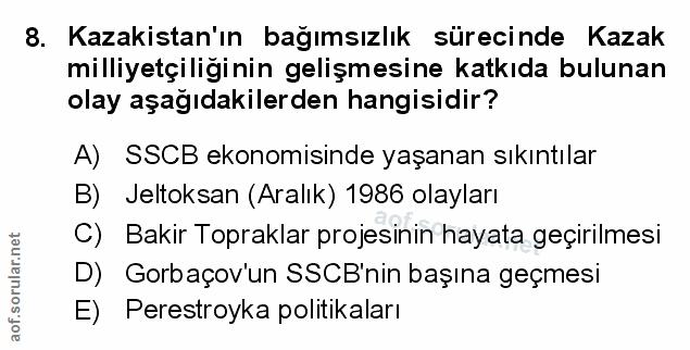 Soru 8