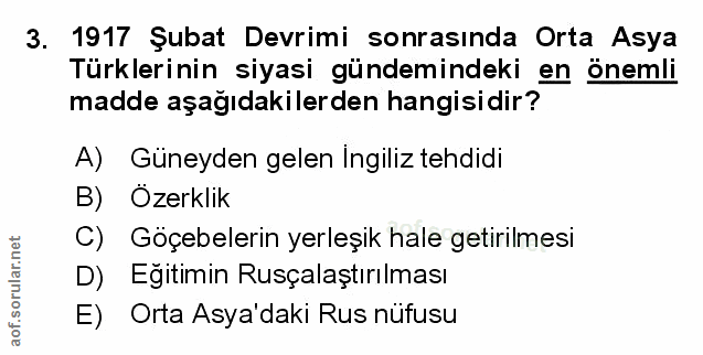 Soru 3
