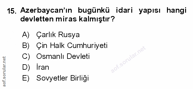 Soru 15