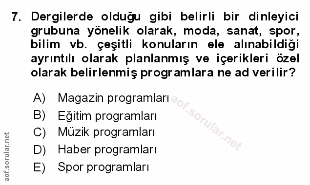 Soru 7