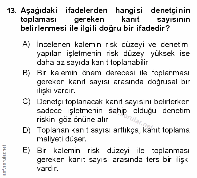 Soru 13