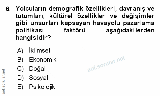 Soru 6
