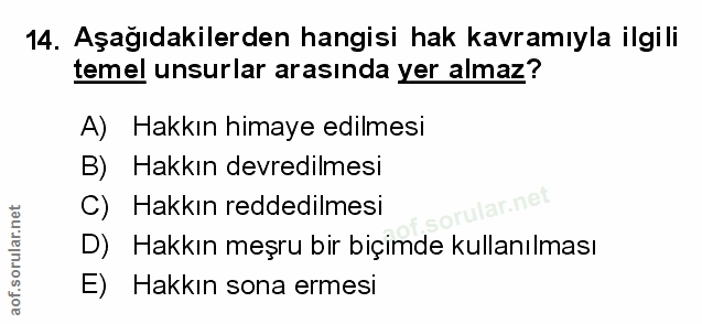 Soru 14