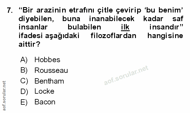 Soru 7
