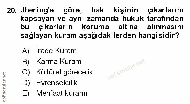 Soru 20