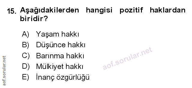 Soru 15