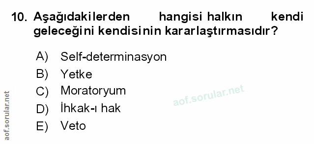 Soru 10