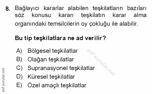 Soru 8