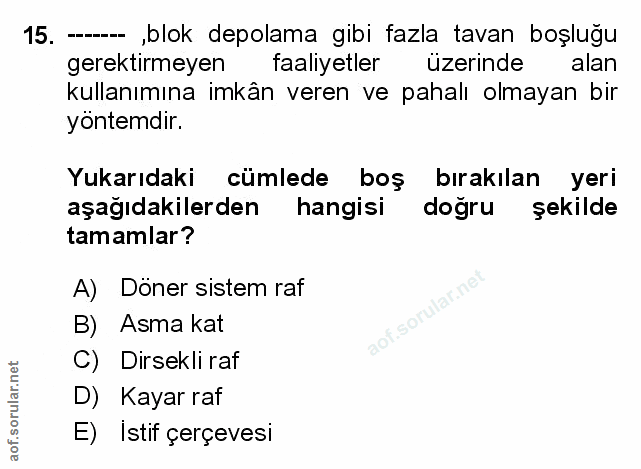 Soru 15