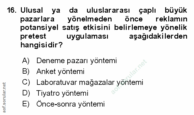 Soru 16