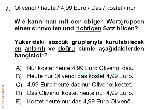 Soru 7