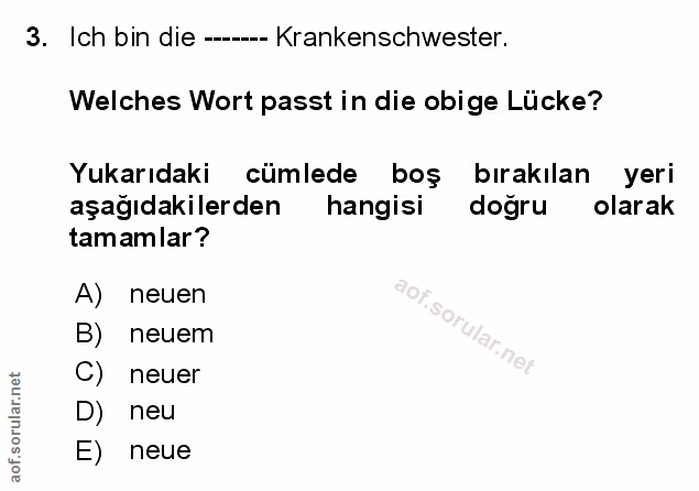 Soru 3